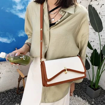 Женская сумка через плечо для женщин, роскошный модный тренд, высококачественная текстурная сумка через плечо из искусственной кожи, маленькая квадратная сумка через плечо
