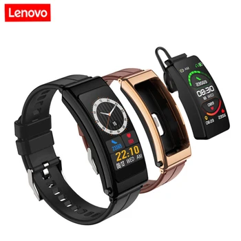 Спортивный Смарт-браслет Lenovo 2023 2-в-1 Bluetooth С Напоминанием о вызове, Умный Браслет Для телефона, Мониторинг здоровья, Музыка, Фитнес, Умные Часы Для Мужчин
