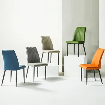 Акцент Скандинавские Итальянские стулья Современный Дизайнерский Передвижной Бытовой Обеденный стул Легкая Роскошная Офисная мебель Stuhl Esszimmer DWH