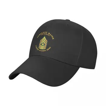 Армейский сержант-майор - SGM - Ветеранская кепка, бейсболка, бейсболка для мужчин, уличная кепка для девочек, мужская