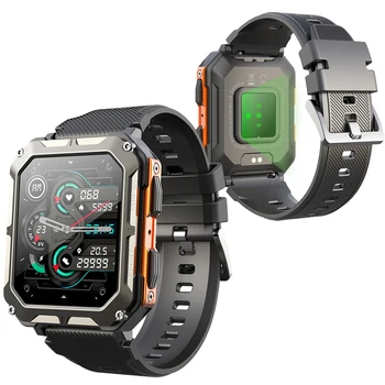XMSJ НОВЫЕ смарт-часы C20 PRO Bluetooth Call IP68 фитнес Водонепроницаемые спортивные часы на открытом воздухе Smartwatch 1,83 дюйма 240 * 290 HD мужские