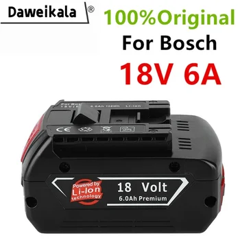 Для Bosch18V Аккумулятор 10,0 Ач Литий-ионный Электроинструмент Аккумуляторная Батарея Электрическая Дрель Подходит Для моделей BAT609, BAT618, BAT610