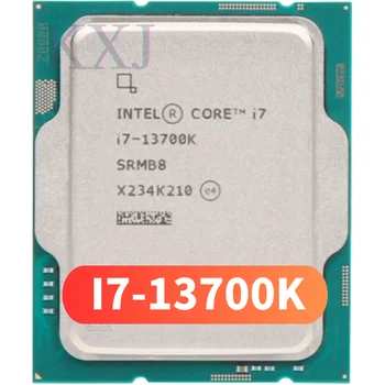 Intel Core i7-13700K i7 13700K 3,4 ГГц 16-ядерный 24-потоковый процессор Процессор 10 Нм L3 = 30 М 125 Вт Лоток LGA 1700 Новый, но без кулера