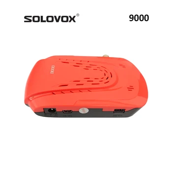 Ресивер спутникового телевидения SOLOVOX royal 9000 HD DVB S2 Поддерживает декодер Espana H.265 HEVC, Встроенный Wi-Fi