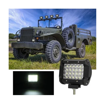 4-дюймовая светодиодная панель рабочего освещения фары для пикапа 4WD внедорожника ATV SUV Auto UTV Аксессуары (2 упаковки)
