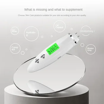Перезаряжаемый тестер для кожи DYM049, измеритель влажности и жирности, бытовой косметологический инструмент, маленький и портативный
