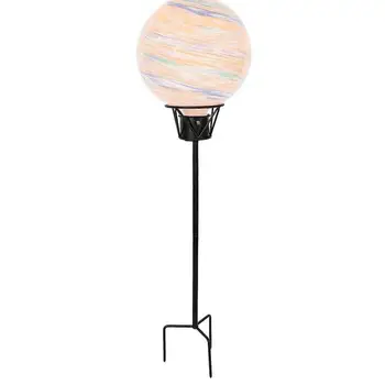 Подставка для шара для наблюдения, подставка для глобуса, металлическая стойка, стальной держатель садовой сферы, декор для улицы, устойчивый к атмосферным воздействиям Сад