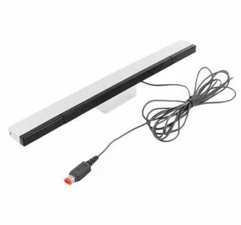 10 шт./лот, хит продаж! Проводной инфракрасный датчик луча ИК-сигнала Bar Receiver Датчик движения Move Remote Bar Приемник индуктора для Nintendo Wii