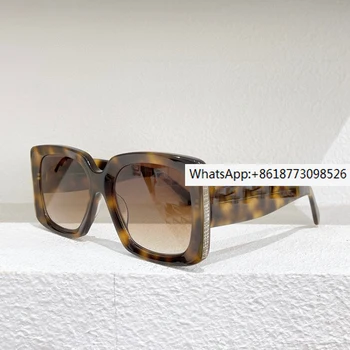 Оснащенный близорукостью, ретро-индивидуальностью, элегантными и авангардными модными женскими очками 5435, простыми и квадратными
