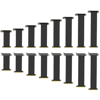 Полноскоростной удлинитель видеокарты PCIE X16 Riser Cable для GPU Vertical