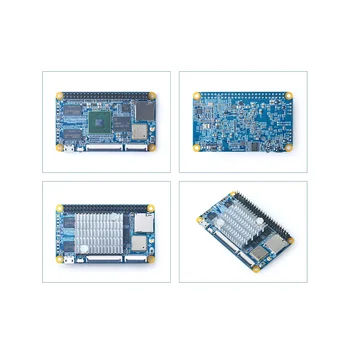 CORE4418 Плата разработки + Антенна + Радиатор S5P4418 Четырехъядерный процессор 1 ГБ + 8 ГБ EMMC WiFi BT4.0 Гигабитный сетевой интерфейс Lubuntu