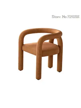 Создайте обеденные стулья в скандинавском стиле, современные простые бытовые сетчатые дизайнерские креативные образцы для кафе Banfang, персонализированные обеденные стулья