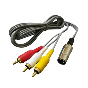 Высококачественная двухканальная версия Аудио-видео AV-кабеля шнур для Sega MD1 для PCE для игровой консоли NEOGEO