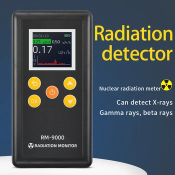 Портативный детектор ядерного излучения Счетчик Гейгера Персональный Дозиметр Рентгеновские лучи γ-лучи Инструмент обнаружения β-лучей Радиоактивный тестер