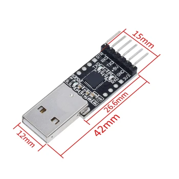 CP2102 USB 2,0 к модулю TTL UART 6Pin Последовательный Преобразователь STC Заменит Модуль адаптера FT232 Мощностью 3,3 В/5 В