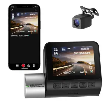 Видеорегистраторы WIFI Full HD Автомобильная Камера DVR Беспроводная Ночная Версия G-Сенсорного Регистратора Вождения С Записью 170 широкоугольных