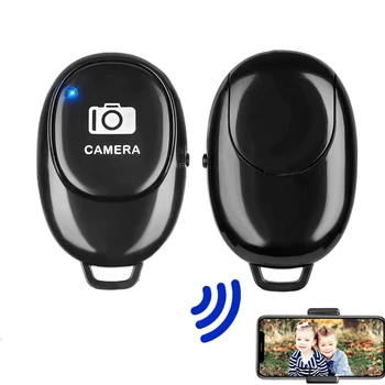 2023 Мини-Bluetooth-совместимая кнопка дистанционного управления, беспроводной контроллер, Автоспуск, ручка камеры, спуск затвора, селфи с телефона