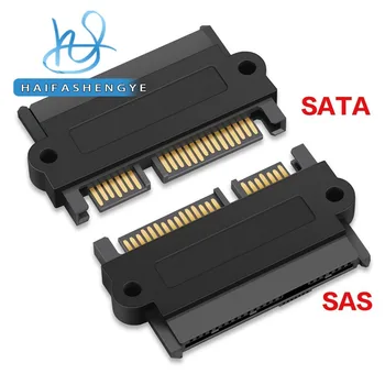 5 Гбит/с SFF 8482 SAS на SATA адаптер с углом наклона 180 градусов, конвертер с прямой головкой, портативный, прочный, высокое качество для ПК