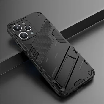 Для Xiaomi Redmi 12 4G Чехол Armor Kickstand Магнитный Автомобильный Держатель Чехлы Для Телефонов Redmy Redmi 12 Redmi12 4G 2023 6,79 