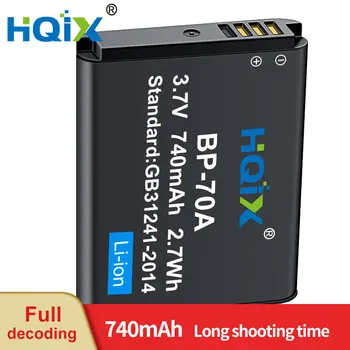HQIX для Samsung WB30F WB31F WB32F WP10 MV800 AQ100 DV100 DV101 DV150F DV151F Камера BP-70A Зарядное Устройство Батарея