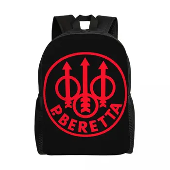 Военный рюкзак для ноутбука с логотипом Berettas, мужская и женская модная сумка для книг, школьная сумка для студентов колледжа