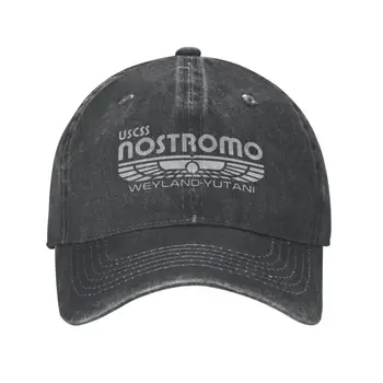 Персонализированная Хлопковая Бейсболка USCSS Alien Nostromo Мужская Женская Регулируемая Шляпа Для Папы Weyland Yutani Corp Outdoor