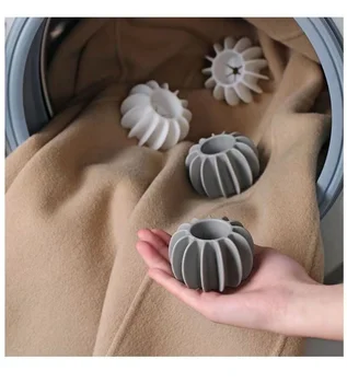 1 шт. Многоразовый силиконовый шарик для стирки шерсти домашних животных, средство для чистки одежды для стиральной машины, средство для защиты от спутывания домашней одежды