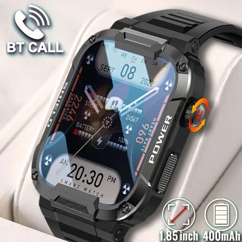 2023 Новые мужские уличные умные часы Bluetooth Talk AI Голосовой ассистент Компас IP68 Водонепроницаемые спортивные умные часы для Android iOS