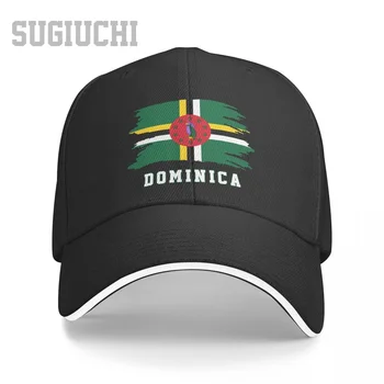 Унисекс Сэндвич Флаг Доминики Доминиканская бейсболка Мужская Женская хип-хоп кепки Snapback Шляпа для гольфа Рыбалка