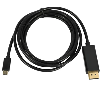 Кабельный адаптер USB-C к Displayport 6 футов USB 3.1 Type C к кабелю DP HD