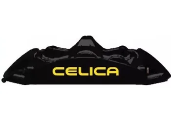 Для тормозного суппорта Celica, высокотемпературные виниловые наклейки, набор из 6 наклеек (любого цвета) для стайлинга автомобилей