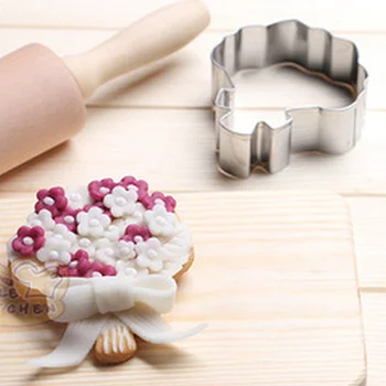 Формочка для печенья для свадебного букета, В руках Невесты Цветок, Форма для печенья, Инструменты для украшения торта