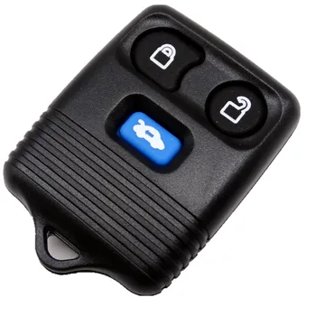 Сменный чехол для дистанционного ключа автомобиля с 3 кнопками, чехол-брелок с пустым входом, аксессуары для Ford Transit MK6 Connect 2000-2006, 10 шт./лот