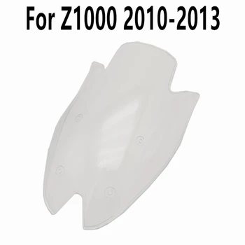 Спойлер на ветровом стекле для Z1000 2010-2011-2012-2013 Ветровое стекло Черное прозрачное с защитой от ветра высокого качества