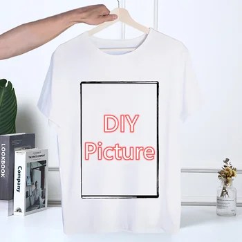 Размер футболки на заказ / цветной фон для фотосъемки, белые топы, мужская футболка, футболки на заказ