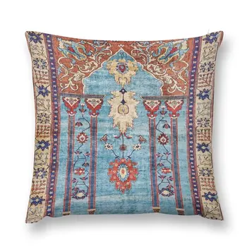 Антикварный персидский шелковый коврик, подушка с принтом, наволочка, Рождественский эластичный чехол для дивана
