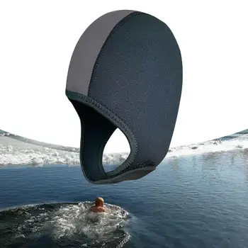 2,5 мм неопреновая шапочка для подводного плавания, шапочка для плавания, защита ушей, Регулируемый гидрокостюм, горячая шапочка для подводного плавания, каяки для подводного плавания