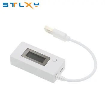 ЖК-USB-детектор, Вольтметр, Амперметр, мобильное зарядное устройство, Тестер емкости, Измеритель напряжения, тока, Монитор зарядки 3 В-7 В постоянного тока 3-7 В