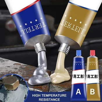 AB Супер Ремонтный клей Для восстановления металла, чугуна, прочности сцепления с железом, Термостойкости, холодной сварки, Ремонтных клеев