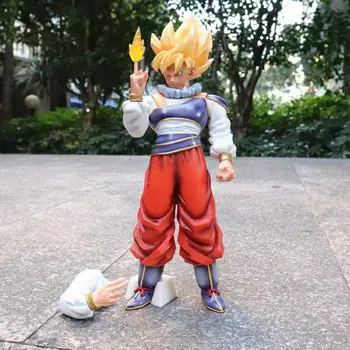 Dragon Ball Фигурка Гоку Goku Yardrat Фигурки 33 см ПВХ Аниме Статуя Коллекция Модель Игрушки Для Детей Подарки Игрушки