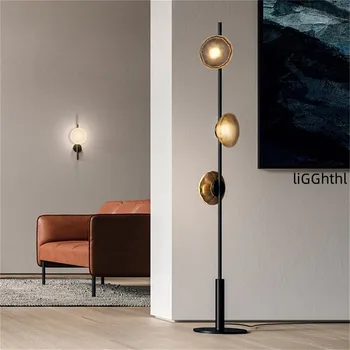 Винтажный торшер в постмодернистском стиле Nordic Creative Luxury Simple LED Standing Decor Light для дома Гостиной Отеля
