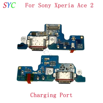Оригинальная плата разъема USB-порта для зарядки Sony Xperia Ace 2 Запчасти для ремонта зарядного разъема