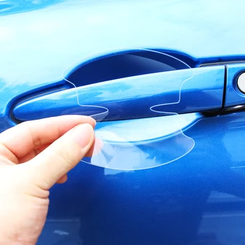 Защитные пленки для дверных ручек автомобиля от царапин для Suzuki Swift Grand Vitara Sx4 Vitara, Спойлер Alto Liana Splash