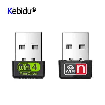 Мини-USB-адаптер 150 Мбит/с Wi-Fi Адаптер MT7601 Для ПК USB Ethernet WiFi Ключ 2.4 G Сетевая Карта Wi-Fi Приемник