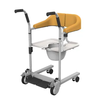 Новый дизайн YYHC, открытое заднее колесо, подъем пациента, переносное кресло для пациента, комод для инвалидной коляски