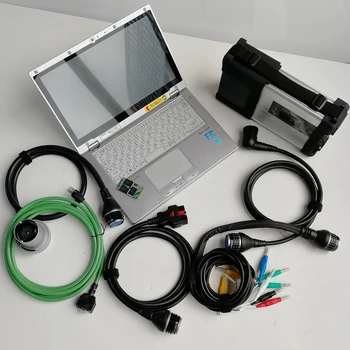 Автоматический Диагностический инструмент MB Star C5 SD Compact Connect 5 для легковых автомобилей 110v 220v Новейшее программное обеспечение V09.2023 в ноутбуке CF-AX2 I5 4G