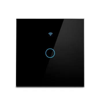Tuya Smart Life Home Домашний Wi-Fi Беспроводной Дистанционный Настенный выключатель Голосовое Управление Сенсорный датчик Светодиодные Выключатели Alexa Google Home 220 В