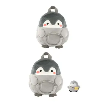 Рюкзаки Penguin Y2K Плюшевая сумка для взрослых мальчиков и девочек-подростков