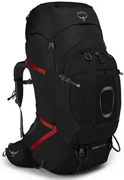 Плюс 100 мужской рюкзак для пеших прогулок, черный, большой/X-Large