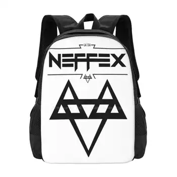 Neffex 2 Логотип Черный Лидер продаж Рюкзак Модные Сумки Группа Neffex Музыка Neffex Нация Neffex Армейский Художник